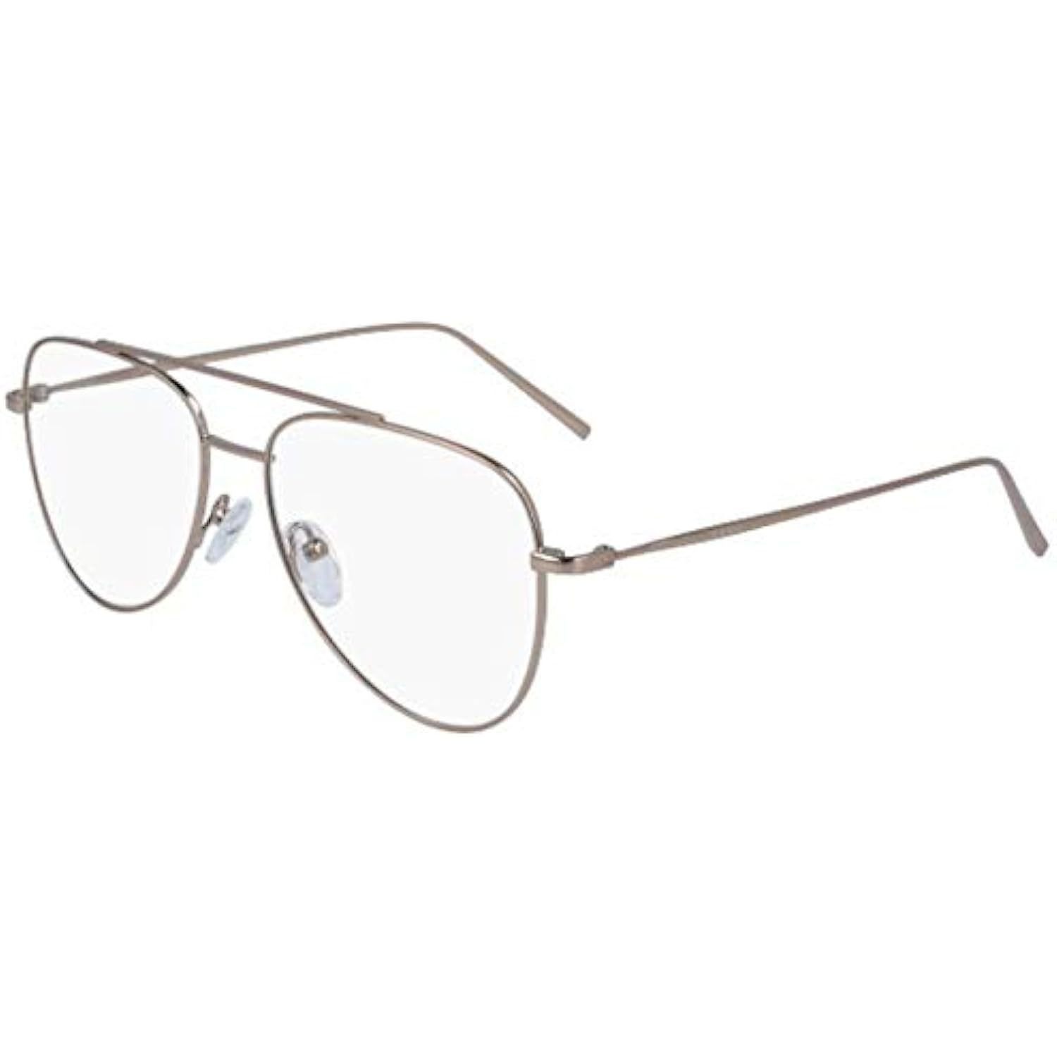 New Dkny Dk1004 272 Taupe Aviator Eyeglasses 54mm With Dkny Case